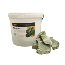 Каміння для сауни Нефрит колотo-пиляне 10-16 см / 10 кг