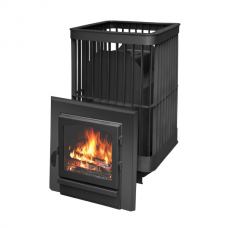 Дров'яна піч для лазні 14-27 (м3)PL-27 KSIL anthracite