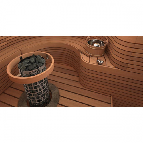 Електрокам'янка 7.5 кВт ARI3-75NB-P Sawo Aries