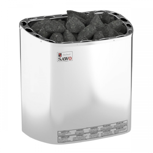 Електрокам'янкa 4,5кВт SCA-45 NS-N Sawo SCANDIA для лазні та сауни