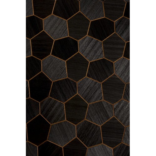 Декоративна панель Royal Thermo Black 0.145 м² з натурального термоабаш