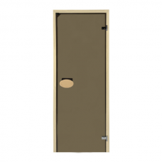 Двері для сауни  640*1770мм бронза 6 мм PAL