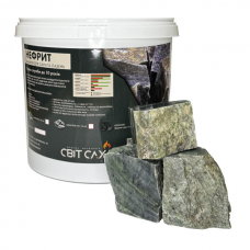 Каміння для сауни Нефрит колото-пиляне 5-12 см / 10 кг