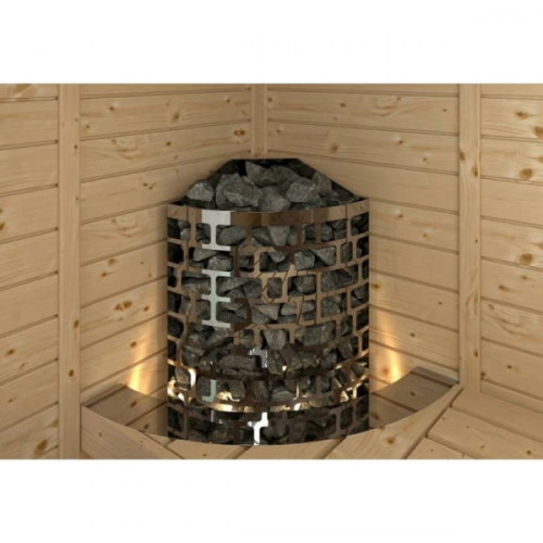 Електрокам'янка кутова 7.5кВт ARI3-75NS-CNR-P Sawo Aries