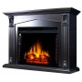 Класичний камінокомплект ArtiFlame PRAGA AF33 Венге з ефектом живого вогню з обігрівом