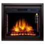 Сучасний каминокомплект ArtiFlame BRONX AF28S Венге з ефектом полум'я зі звуком і обігрівом