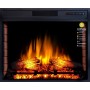 Сучасний каминокомплект ArtiFlame BRONX AF28S Венге з ефектом полум'я зі звуком і обігрівом