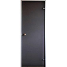 Стеклянная дверь для хамама Classic 70/190 прозрачная бронза .