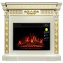 Сучасний камінокомплект ArtiFlame GREECE AF23S Білий ваніль ефект полум'я зі звуком та обігрівом