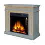 Камінокомплект ArtiFlame DELMONA AF28S Слонова кістка з ефектом живого вогню зі звуком та обігрівом