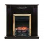 Підлоговий каминокомплект Fireplace Ірландія Венге ефект мерехтливих дров зі звуком і обігрівом