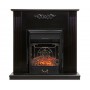 Підлоговий каминокомплект Fireplace Ірландія Венге ефект мерехтливих дров зі звуком і обігрівом