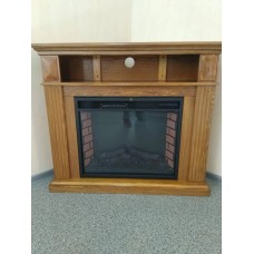 Електричний кутовий камін з топкою Bonfire Dakota камін виконаний із МДФ з покриттям зі шпону