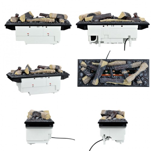 Електрокамін Dimplex Cassette 600 LED (з дровами) ефект живого полум'я Opti-Myst з парогенератором