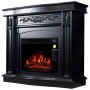 Кутовий камінокомплект ArtiFlame CARDINAL AF23S Венге з ефектом полум'я зі звуком та обігрівом