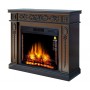 Класичний камінокомплект ArtiFlame DELMONA AF28S Коньяк з ефектом полум'я зі звуком та обігрівом