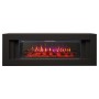 Лінійний камінокомплект ArtiFlame LINE AF50 Венге з ефектом полум'я зі звуком та обігрівом