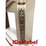 Камінокомплект IDaMebel Dallas White з ефектом мерехтливих дров та полум'я Optiflame з обігрівом