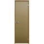 Скляні двері міжкімнатні Tesli Aqua Bronze Sateen 700х2000 мм
