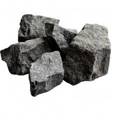 Камни для бани и сауны Диабаз колотый 20 кг