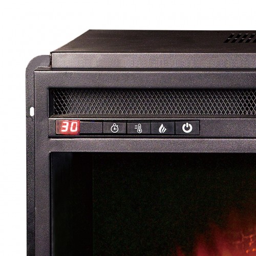 Електрокамін ArtiFlame AF-26-91-S ефект живого полум'я та тління полін з регулюванням обігріву