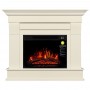 Кутовий камін ArtiFlame ALBION CORNER AF23 Білий ваніль з ефектом полум'я зі звуком і обігрівом