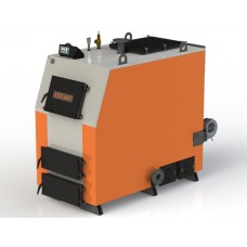 Промышленный котел на твердом топливе Kotlant КВ 125 кВт с электронной автоматикой и вентилятором