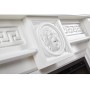 Класичний каминокомплект Fireplace Пауль Білий з ефектом живого вогню зі звуком і обігрівом