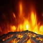 Електрокамін, що окремо стоїть, ArtiFlame AF-FS-92-G з ефектом живого вогню і регулюванням обігріву