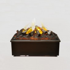 Электрокамин Royal Flame Inferno с 3D эффектом мерцающих дров и пламени со звуком с парогенератором