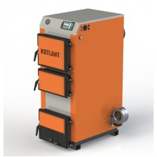 Твердопаливний котел Kotlant КГ 27 кВт з електронною автоматикою "TECH" з функцією ZPID