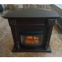 Кутовий каминокомплект Fireplace Аляска Венге ефект живого полум'я зі звуком і обігрівом