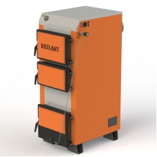 Твердопаливний котел Kotlant КГ 30 кВт з механічним регулятором тяги тривалого горіння