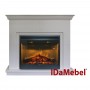 Камінокомплект IDaMebel Montreal DF2608-INT Білий з ефектом полум'я Optiflame з обігрівом
