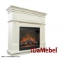 Камінокомплект IDaMebel New York Коричневий ефект мерехтливих дров і полум'я Optiflame з обігрівом
