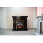 Підлоговий камінокомплект Fireplace Фінляндія Венге ефект мерехтливих дров зі звуком та обігрівом