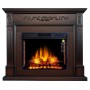 Камінокомплект ArtiFlame SOHO AF28S Махагон коричневий антик ефект полум'я зі звуком та обігрівом