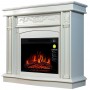 Кутовий камінокомплект ArtiFlame CARDINAL AF23S Білий дуб з ефектом полум'я зі звуком та обігрівом