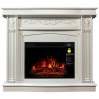 Кутовий камінокомплект ArtiFlame CARDINAL AF23S Білий дуб з ефектом полум'я зі звуком та обігрівом