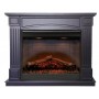 Класичний каминокомплект Fireplace Болівія Венге з ефектом живого вогню зі звуком і обігрівом