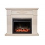 Класичний каминокомплект Fireplace Ван Гог Білий дуб з ефектом живого вогню зі звуком і обігрівом