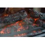 Класичний камінокомплект Bonfire DENVER з ефектом живого полум'я та дров, що тліють, з обігрівом