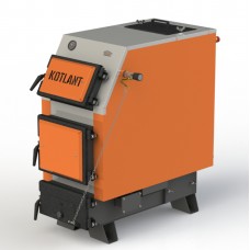 Твердопаливний котел Kotlant КВУ 30 кВт з механічним регулятором тяги тривалого горіння