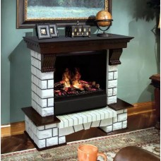 Підлоговий камін Fireplace Нідерланди Білий + Венге ефект живого полум'я зі звуком і обігрівом Підлоговий камін Fireplace Нідерланди Білий + Венге ефект живого полум'я зі звуком і обігрівом