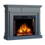 Камінокомплект ArtiFlame STAMFORD AF28S Сірий графіт з ефектом полум'я зі звуком та обігрівом