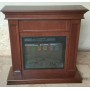 Пристінний каминокомплект Fireplace Італія Кароліна ефект живого полум'я зі звуком і обігрівом