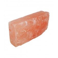 Кирпич Рваный камень из гималайской розовой соли 200х100х50 мм для бани и сауны
