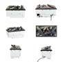 Електрокамін Dimplex Cassette 400 LED (з дровами) ефект живого полум'я Opti-Myst з парогенератором