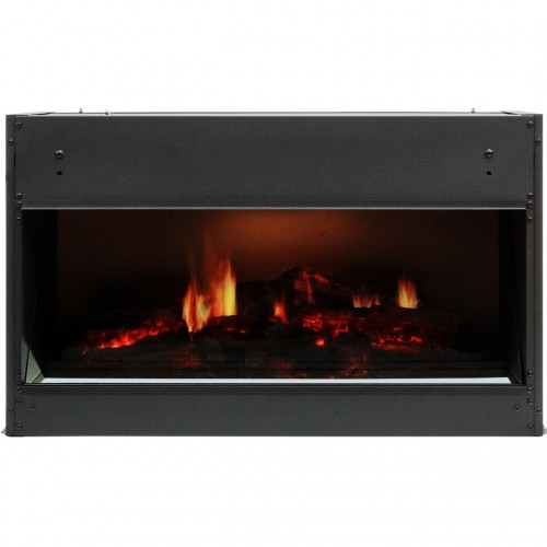Електрокамін Dimplex Opti-V PGF-10 з 5D ефектом мерехтливих дров та полум'я Opti-Virtual зі звуком
