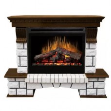 Фронтальний каминокомплект Fireplace Мілан Білий + Дуб ефект живого полум'я зі звуком і обігрівом Фронтальний каминокомплект Fireplace Мілан Білий + Дуб ефект живого полум'я зі звуком і обігрівом